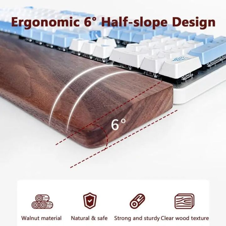 Keyboard%20Palm%20Rest%20Wrist%20Support%20Mechanical%20Keyboard%20Wood%20Pad%20Ergonomic%20Wrist%20Guard%20Rest%20Pad%20For%20Wooden%20Laptop%20Keyboard%20Home%20-%20Image%202