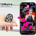 For TikTok Ring Bluetooth Remote Control Button Fingertip Selfie Video Stick Page Turner Browsing Controller for IOS Android. 