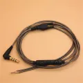 LEORY 3.5mm DIY Earphone Audio Cables With Microphone Repair Replacement Headphones Repair Headset Wire Earbuds Maintenance Wire. 