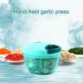 Hand Manual Blander Garlic Cutter Blender Vegetable Chopper Meat Grinder Mincer Pengisar Tarik Tangan Mini. 