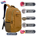 Waterproof Backpack American Tourister Compact Bag With Laptop Chamber 27L. 