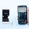BSIDE Multimeter Auto/Manual Range Digital Universal Meter 6000 Counts LCD Display True RMS Smart AC/DC Voltage Current Meter with BT Function AC/DC Voltage Current Resistance Capacitance Frequency Temperature Duty Cycle Measurement. 