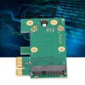 Mini PCIE to PCIE Fine Workmanship Simple Operation Lightweight Portable PCB Material Net Card Adapter. 