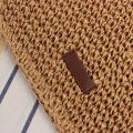 Straw Knitted Purses and Handbags Women Shoulder Bags Straw Woven Side Bag for Ladies Woman Handbag Beach Bag.