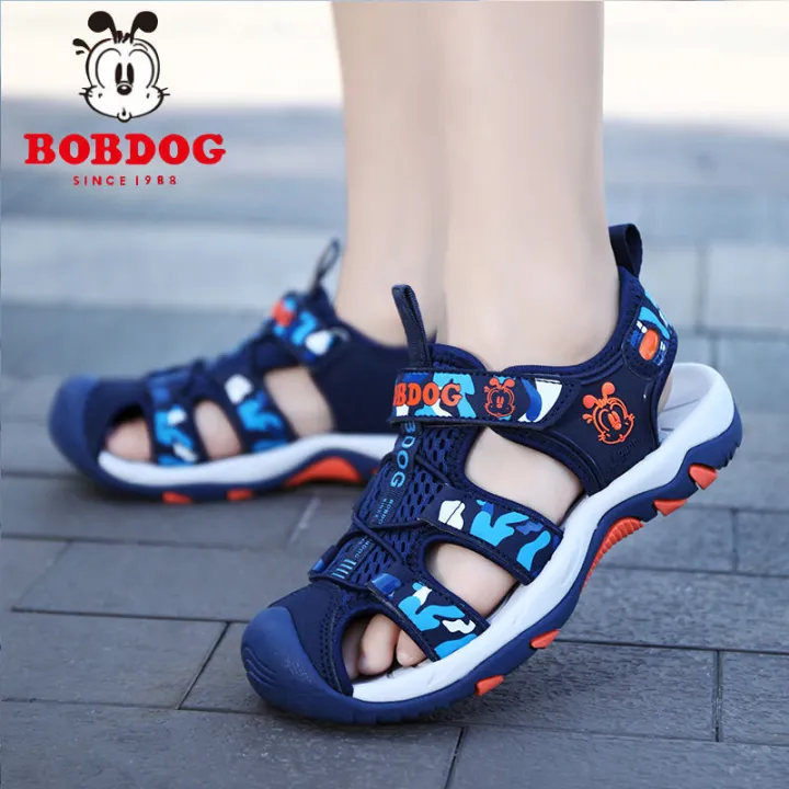 Bobdog%20Children's%20Shoes%20Summer%20Boys%20Sandals%20Boys%20Medium%20and%20Small%20Children%20Non-Slip%20Beach%20Shoes%20Children's%20Closed%20Toe%20Soft%20Bottom%20Sandals%20-%20Image%207