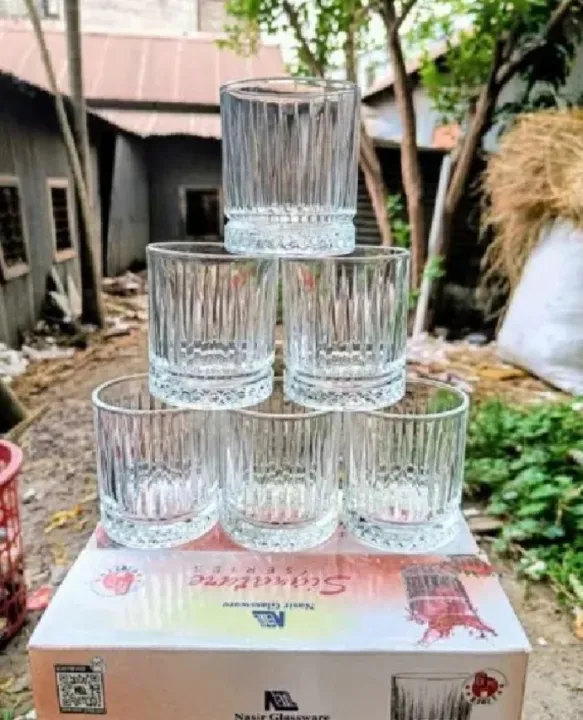 Water%20Drinking%20Shorbot%20Clear%20Coke%20Glass%20Set%206%20pc%20Per%20capacity%20250%20Ml%20N202T%20Model%20-%20Image%203