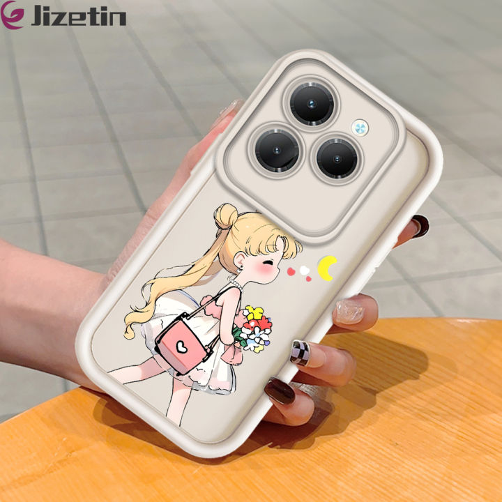 Jizetin%20for%20Infinix%20Hot%2040%20Hot%2040%20Pro%20Tecno%20Spark%2020%20Pro%20Back%20Cover%20Beautiful%20Girl%20Flowers%20Ladder%20Camera%20Soft%20Rubber%20Mobile%20Phone%20Case%20-%20Image%202