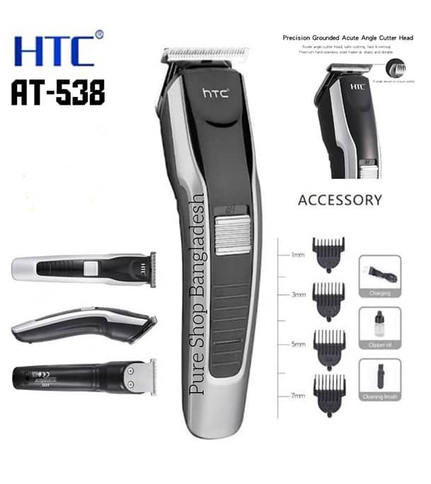 HTC AT 538 Hair Clipper Trimmer for Men - Trimmer