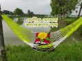 Hand Made Dulna Adult Rope Bed Hanging Dulna Use For All People Large Swing Rope Bed Rattan Dulna - Dolna.