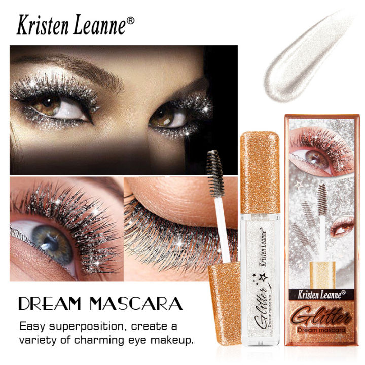 Kristen%20Leanne%20cross-border%20Amazon%20sparkling%20sparkling%20diamond%20colored%20pearlescent%20glitter%20mascara%20-%20Image%203