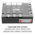 Solid State Relay 3‑Phase SSR Controller Industry Medium Low Voltage Equipment DC‑ 40‑480VAC JGX‑3. 