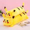 50-125Cm Large Size Pokemon Plush Anime Figure Pikachu Long Pillow Sleeping Doll High Quality Pet Kawaii Toy Model Child Gift.