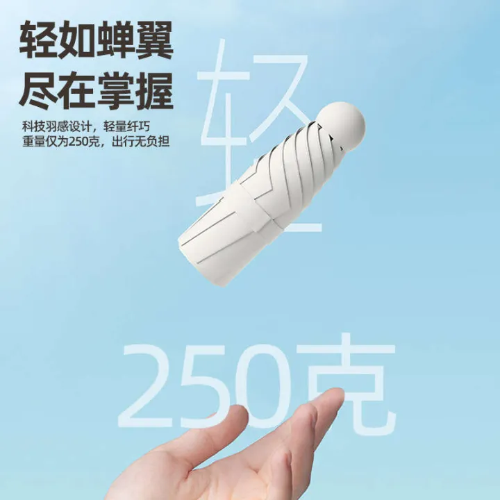 Mini%20Pocket%20Capsule%20Women's%20Folding%20High%20Grade%20Sun%20Sunscreen%20Clear%20Umbrella%20-%20Image%202