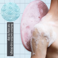 Bathroom Non-Slip Silicone Pad Household Bath Foot Pad Multifunctional Massage Mat Bath Back Massage Pad Cleaning Supplies Brush. 