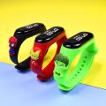 Colorful LED Light Watch Viral Cartoon Characters Digital watches for Kids Boy And Girl. 