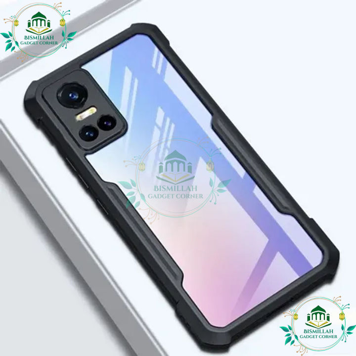 For itel Vision 5 Transparent CXunddo Shockproof Back Cover Phone Case