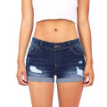 2024 Fashion Loose Hole Jeans Shorts With Pockets Cool Women Street Denim Booty Shorts New Summer Women's Denim Shorts Casual.