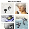 S510 TWS Wireless Bluetooth Headphones 5.3 LED Power Earphones Digital Display Headset Stereo Sound Bluetooth-compatible 5.3 for Bluetooth Wireless Sports High-End Noise Reduction Ultra-Long Life Battery in-Ear Bluetooth Headset By ByteBox.