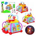 HOLA Baby Musical Activity Pyramid Toy Cube Play Center with 15 Functions & Learning Skills Educational Toys for kids gifts.