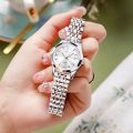 OLEVS Stylish & Fashionable 9931 Elegant Rhombus Mirror Original Quartz Ladies Watch.