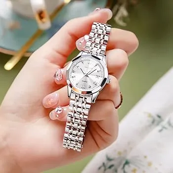 OLEVS%20Stylish%20&%20Fashionable%209931%20Elegant%20Rhombus%20Mirror%20Original%20Quartz%20Ladies%20Watch%20-%20Image%202