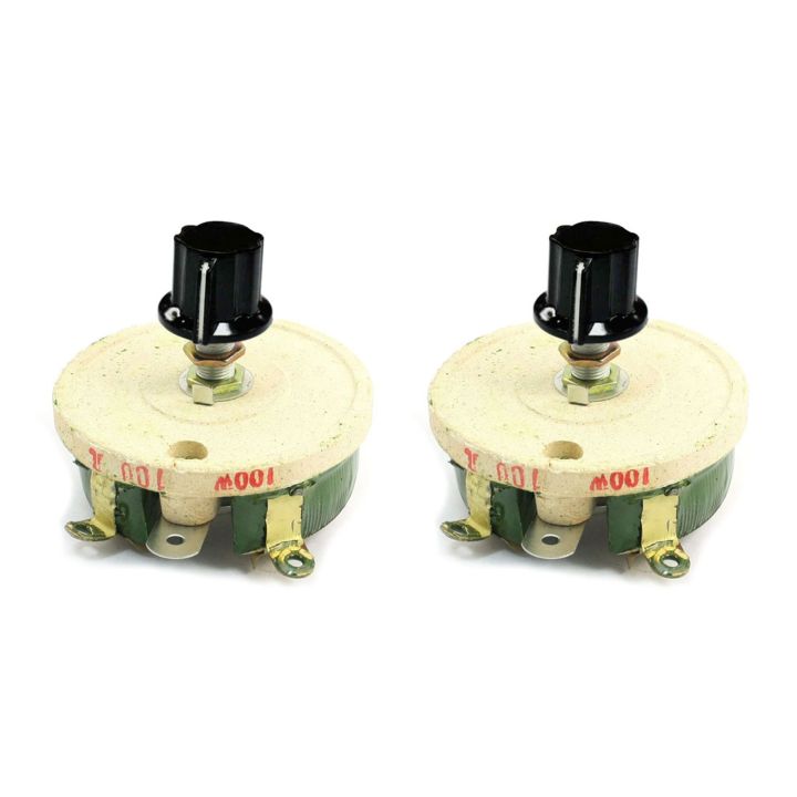 100%20Ohm%20Potentiometer%20Rotary-2%20x%20Rheostat-As%20shown%20-%20Image%203