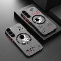 Magnetic For Magsafe Astronaut Case For Samsung Galaxy S23 S22 Ultra S22 Plus S21 S20 FE S24 Ultra Slim Hard PC Back Matte Cover.