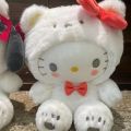 Original Sanrio Plushies Hello Kitty Cinnamonroll Kuromi Pochacco Stuffed Plush Doll Cos Bear Cute Toys Children Birthday Gifts. 