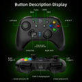 EasySMX Bayard 9124 Gamepad Bluetooth Joystick Game Controller for Nintendo Switch/PC/Cellphone, One Key to Wake Up, 6 Axis Gyro.