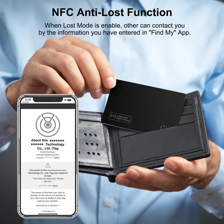 Wireless%20Charging%20Item%20Locator%20for%20Wallet%20(Charger%20Excluded),%20IP68%20Waterproof%20%20Wallet%20Tracker%20Card,%20Item%20Tracker%20for%20Wallet,%20Works%20with%20Apple%20Find%20My%20(iOS),%20not%20for%20Android%20-%20Image%209