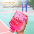 Creative Mineral Water Bottle 650Ml Mini Bucket Plastic Bottle Outdoor Sport Drinking Water Bottles Portable Large Capacity Cup.