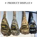 Camouflage Large-capacity Chest Bag Outdoor Multi-pocket Crossbody Bag for Outdoor Camping Hiking. 