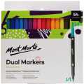 Mont Marte Dual Markers 54pc.