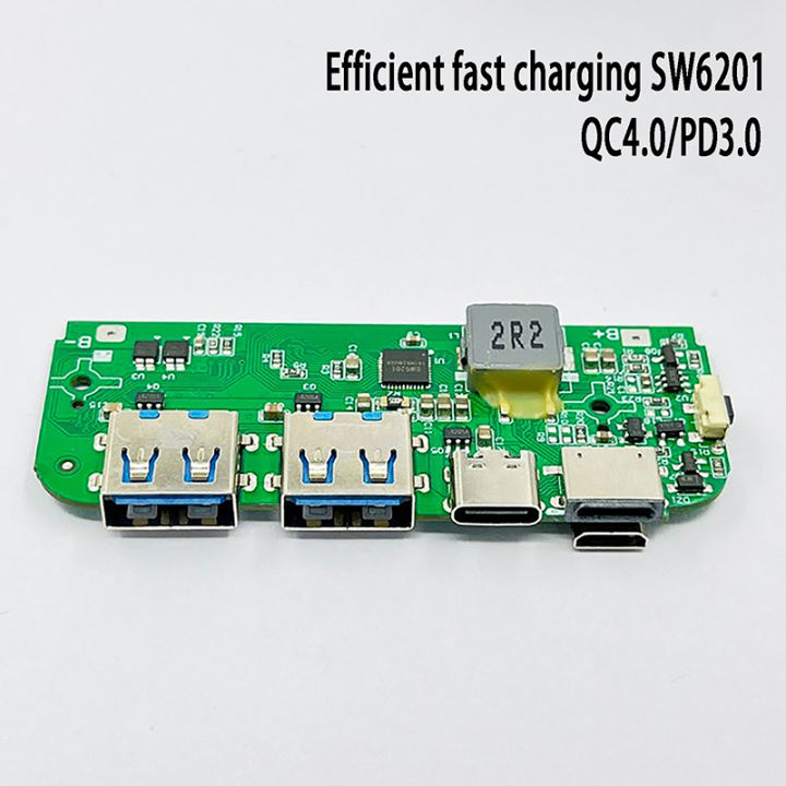 SW6201 USB Type-C QC 4.0 PD Quick Charging Board 5V-12V Fast Charger ...