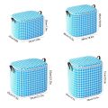 1pc Large Capacity Clothes Storage Bag,Four colors,Foldable Dustproof Bag,Handle Folding,Clothes,Blankets,Toys Storage.