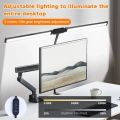 Double/Single Head LED Desk Lamp Dimmable Clip On USB Reading Table Light 3 Lighting Modes Flexible Study Table Lamp.