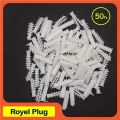 Royal Plug plastic standard Size- 50 PCS. 
