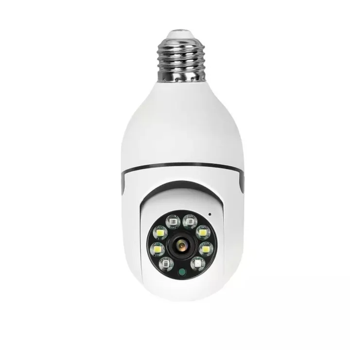 V380 PRO Q16 BULB PTZ WIFI IP Camera 2MP 1080P 360 Degree Rotation Night Vision Two-Way Audio Motion Detection