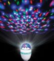 Mini Disco Lights Bulb Lamps Auto Rotating RGB Full Color LED for DJ Stage Home Party. 