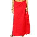 Red Saree Cotton Petticoat Best Qualityful for Women. 
