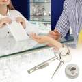 Display Cabinet Lock Easy to Install Universal Sliding Door Lock Counter Lock for Dresser Lock Refrigerator Lock Mailbox Lock.