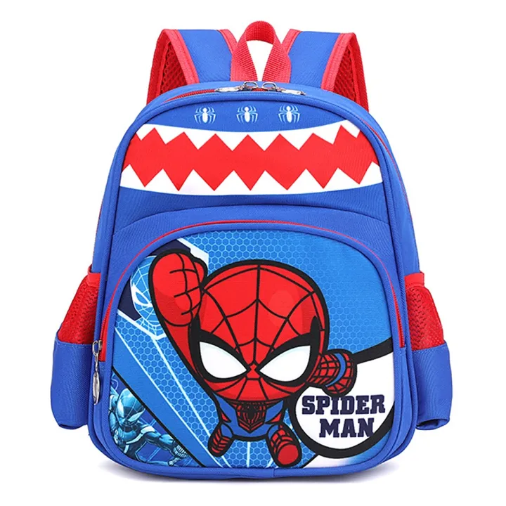 Marvel%20New%20Kids%20Cartoon%20Schoolbags%20For%20Boys%20Cute%20Captain%20America%20Spider-man%20Large%20Capacity%20Backpack%20Children's%20Fashion%20Light%20Bag%20-%20Image%204
