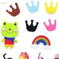 13Pcs Embroidered Apparel Patches Decorative Patches Embellishments Aesthetic Sew on Fabric Repair Patches for Kids Adult DIY Crafting Pants. 