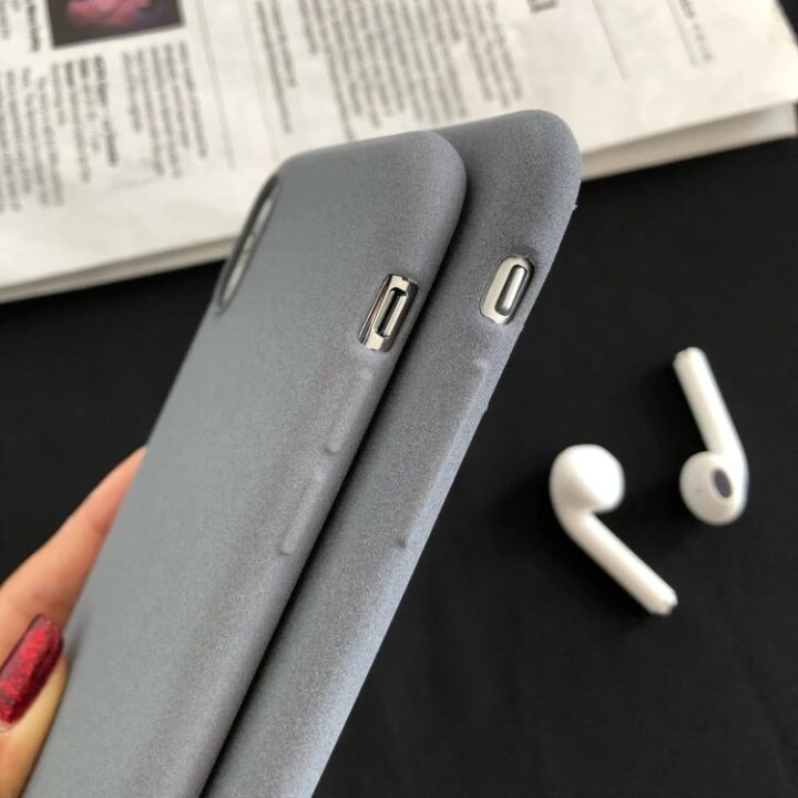 Gray%20color%20Matte%20Phone%20Case%20For%20iphone%2011%20Pro%20XS%20Max%20XR%20X%208%207%206S%206%20Plus%20SE%202020%2012%20mini%2012%20Pro%20Max%20Soft%20TPU%20Back%20Cover%20-%20Image%206