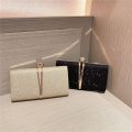 Shiny Glitter Evening Clutch Bag Women Wedding Purse Party Banquet Handbag Lady Elegant Daily Club Chain Crossbody Shoulder Bag.