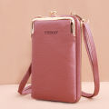 Bags for Women Ladies Soft Leather Cell Phone Bag Female Large Capacity Zipper Handbag Ladies Single Shoulder Purse.