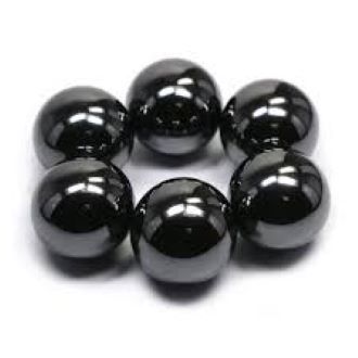 2 pcs x Round Magnet Ball Strong Spherical Ferrite Magnets Powerful Buzzing Magnetic Balls