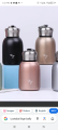 Mini Portable 300Ml Fashion Mug Simple Big Belly Thermos Measuring Cup Stainless Steel Travel Coffee Bottle With Handle. 