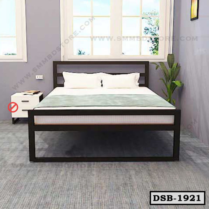 Simple%20Design%20Couple%20Steel%20Bed%20DSB-1921%20-%20Image%203