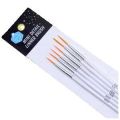 Keep Smiling Mini Detail Liner Brushes Pack Of 6. 